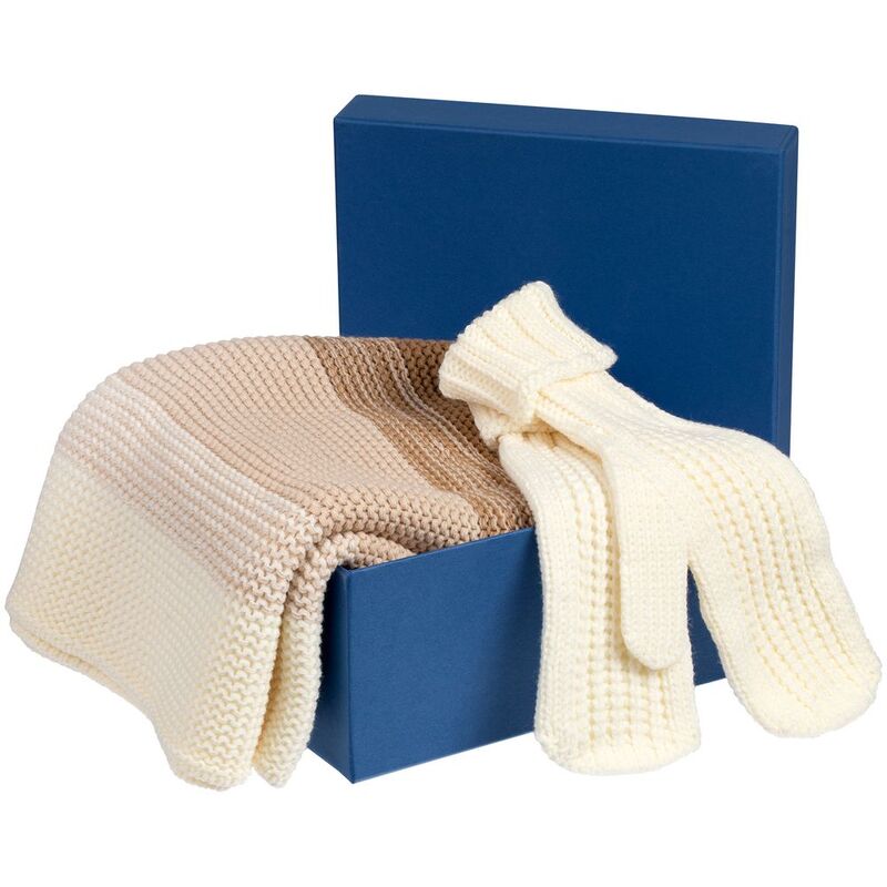 Коробка Satin, большая, синяя арт.7308.40