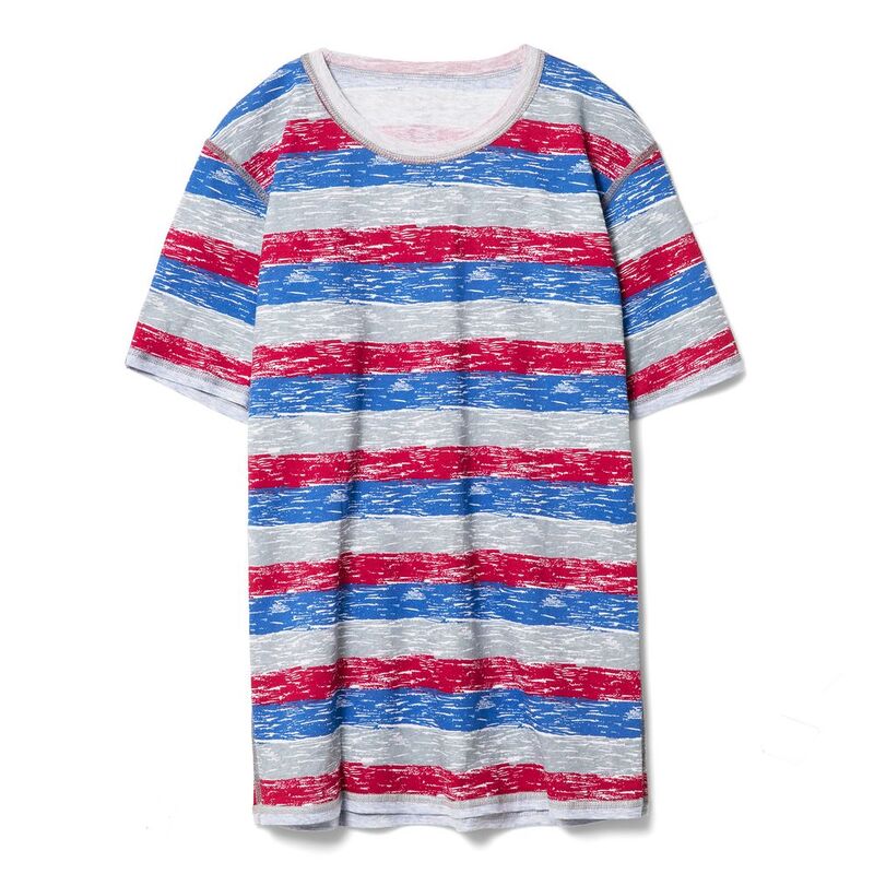 Футболка мужская Rayet двусторонняя, красная с синим арт.3481.50