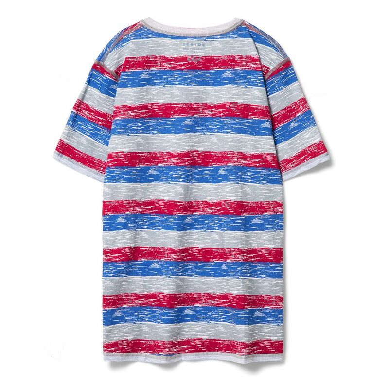 Футболка мужская Rayet двусторонняя, красная с синим арт.3481.50