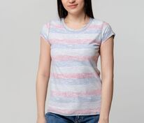 Футболка женская Rayet Lady двусторонняя, красная с синим арт.3482.50