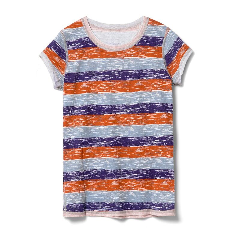 Футболка женская Rayet Lady двусторонняя, оранжевая с фиолетовым арт.3482.20