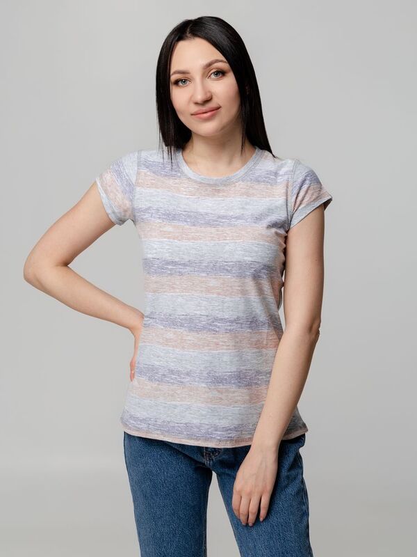 Футболка женская Rayet Lady двусторонняя, оранжевая с фиолетовым арт.3482.20