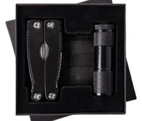 Набор Handmaster: фонарик и мультитул, черный арт.3495.30