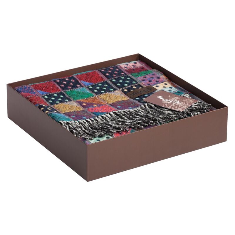 Плед Illinois, бордовый арт.7233.55