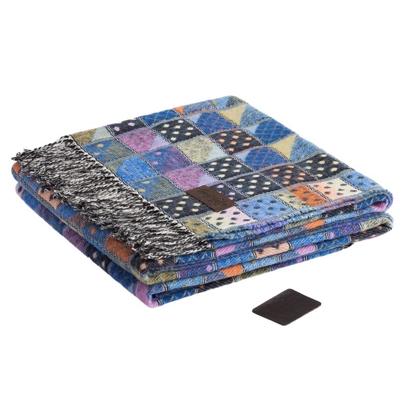 Плед Illinois, синий арт.7233.40