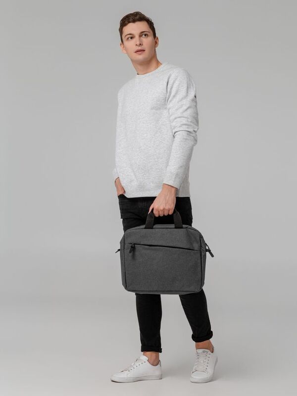 Конференц-сумка The First, темно-серая арт.3284.30