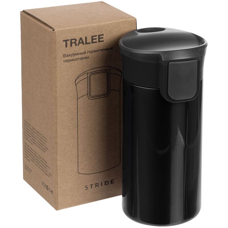 Термостакан Tralee, черный арт.6898.30
