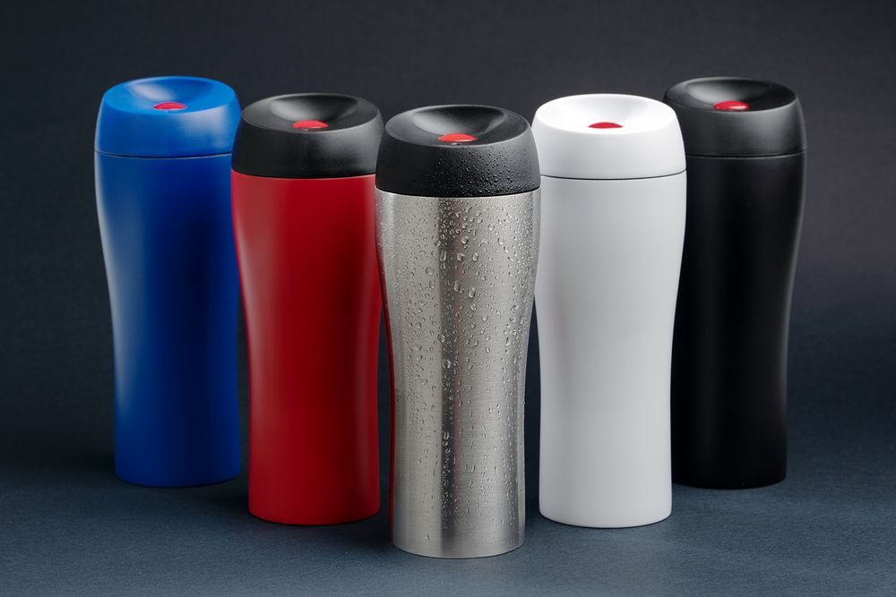 Термостакан Solingen, вакуумный, герметичный, белый арт.5175.60