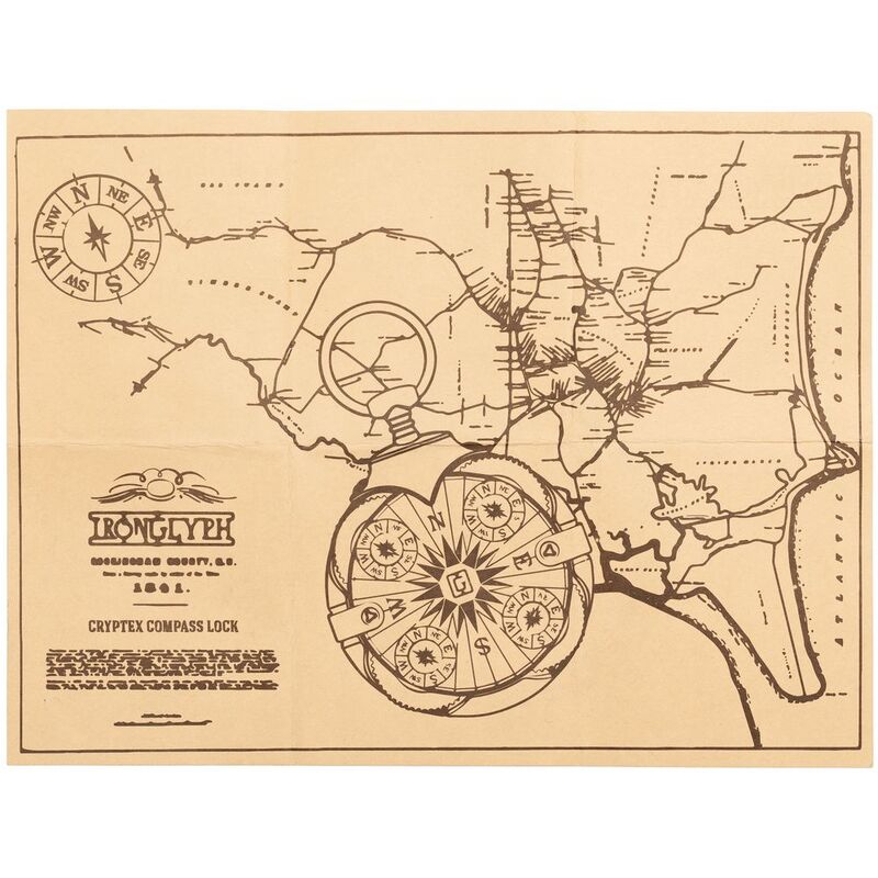 Флешка &laquo;Криптекс&raquo;&reg; Compass Lock, 64 Гб арт.6933.04