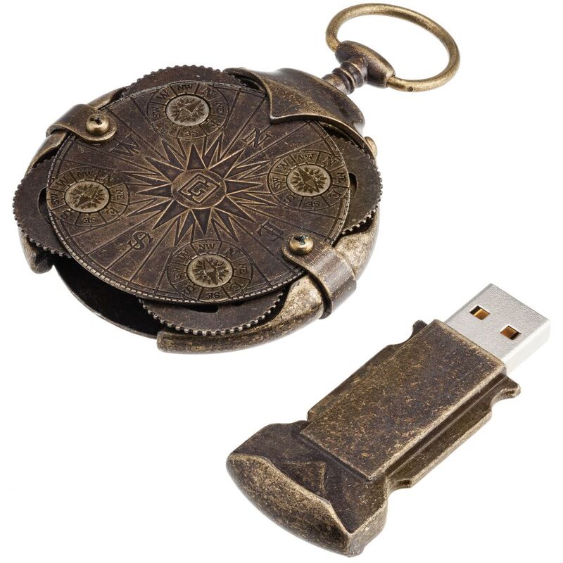 Флешка &laquo;Криптекс&raquo;&reg; Compass Lock, 64 Гб арт.6933.04