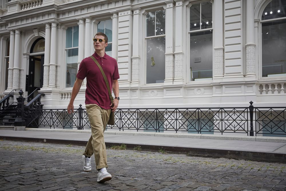 Рубашка поло Safran ярко-синяя арт.PU409450