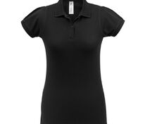 Рубашка поло женская Heavymill черная арт.PW460002
