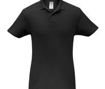Рубашка поло ID.001 черная арт.PUI10002