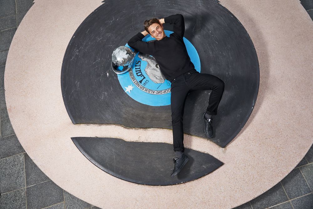 Толстовка ID.002 ярко-синяя арт.WUI20450