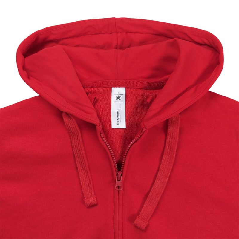 Толстовка женская Hooded Full Zip красная арт.WW642004
