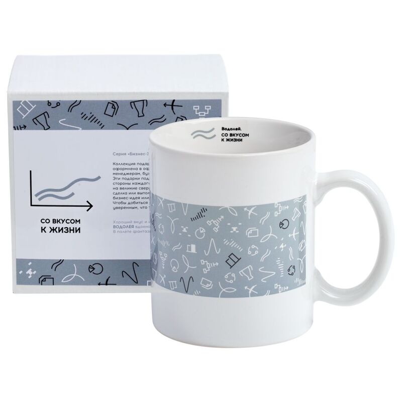 Кружка &laquo;Бизнес-зодиак. Водолей&raquo; арт.7328.11