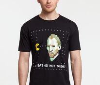 Футболка мужская &laquo;Ван-Пакман&raquo;, черная арт.7335.30