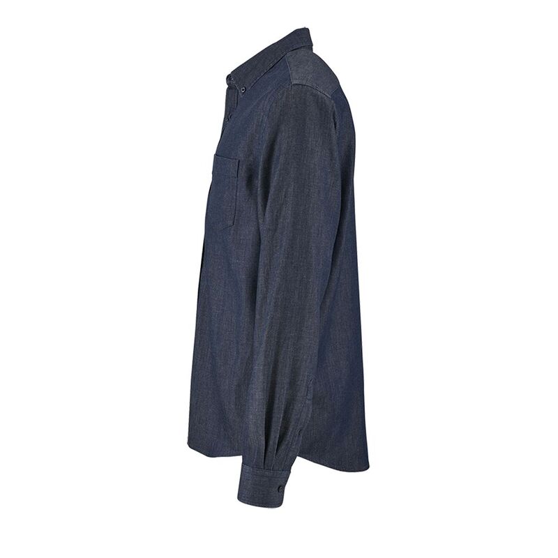 Рубашка мужская Barry Men, синяя (деним) арт.02100600