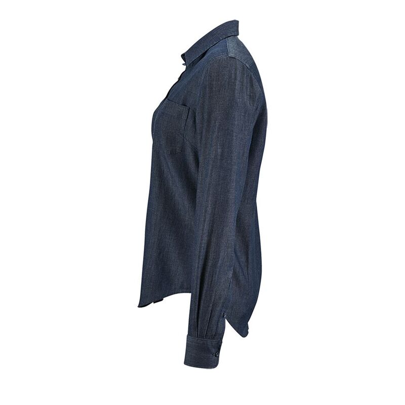 Рубашка женская Barry Women, синяя (деним) арт.02101600