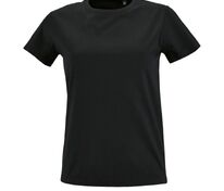 Футболка женская Imperial Fit Women, черная арт.02080309