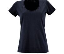 Футболка женская Metropolitan, темно-синяя арт.02079319