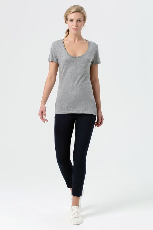 Футболка женская Metropolitan, серый меланж арт.02079350