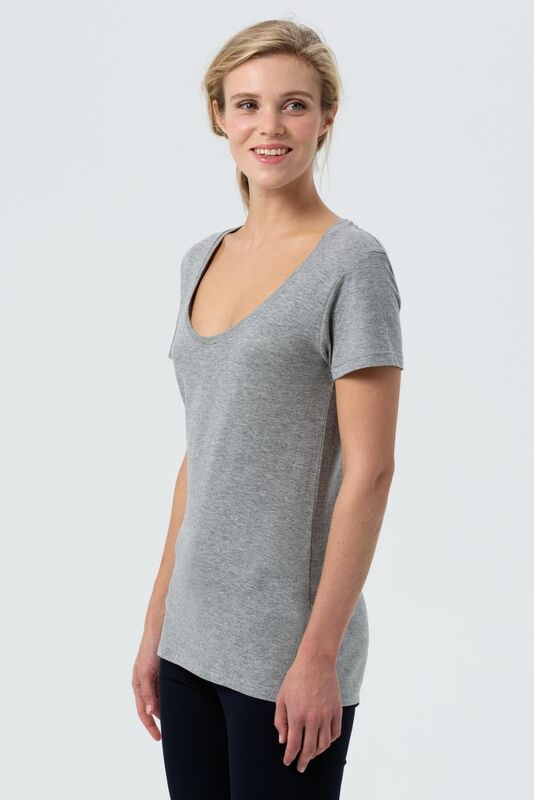 Футболка женская Metropolitan, серый меланж арт.02079350