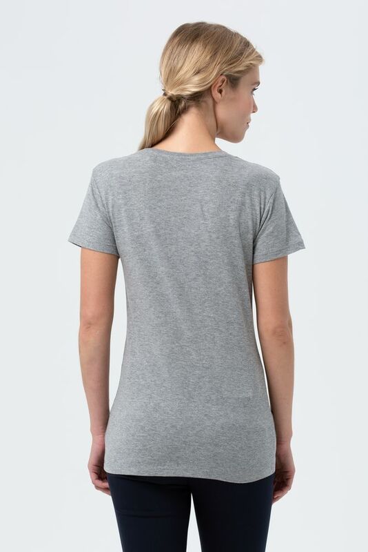 Футболка женская Metropolitan, серый меланж арт.02079350