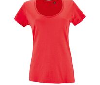 Футболка женская Metropolitan, розовая (коралловая) арт.02079168