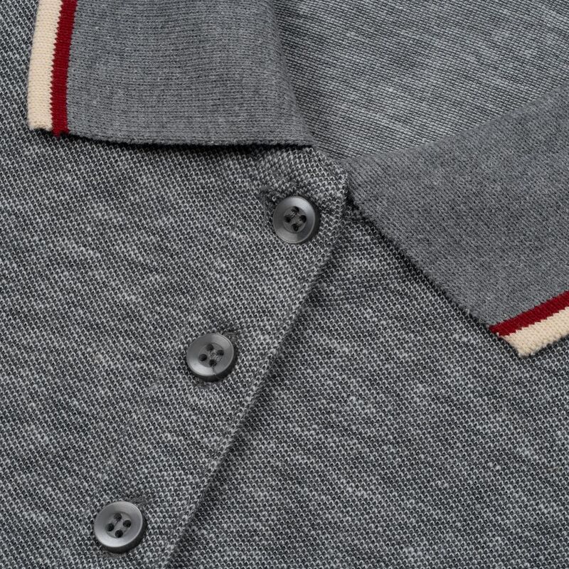 Рубашка поло женская Paname Women, черный меланж арт.02082311