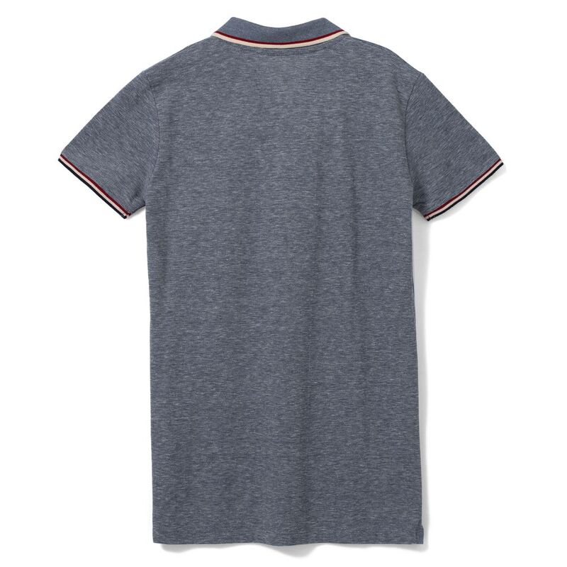 Рубашка поло женская Paname Women, голубой меланж арт.02082218