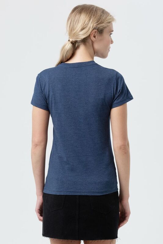 Футболка женская Regent Fit Women, синий меланж арт.02758222