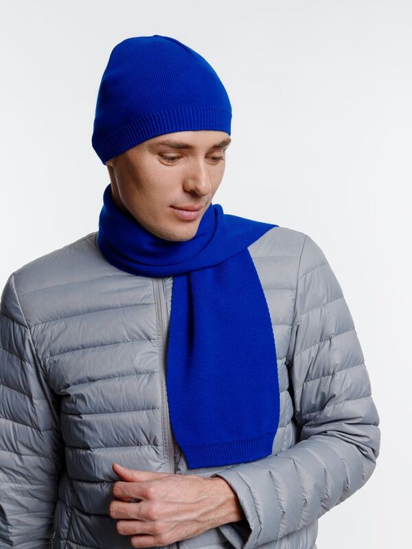 Шарф Siver, ярко-синий арт.6856.40