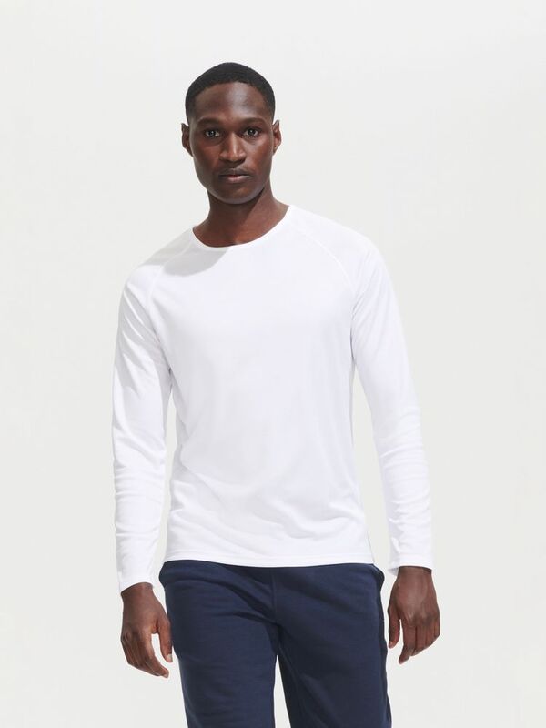 Футболка с длинным рукавом Sporty LSL Men, красная арт.02071145