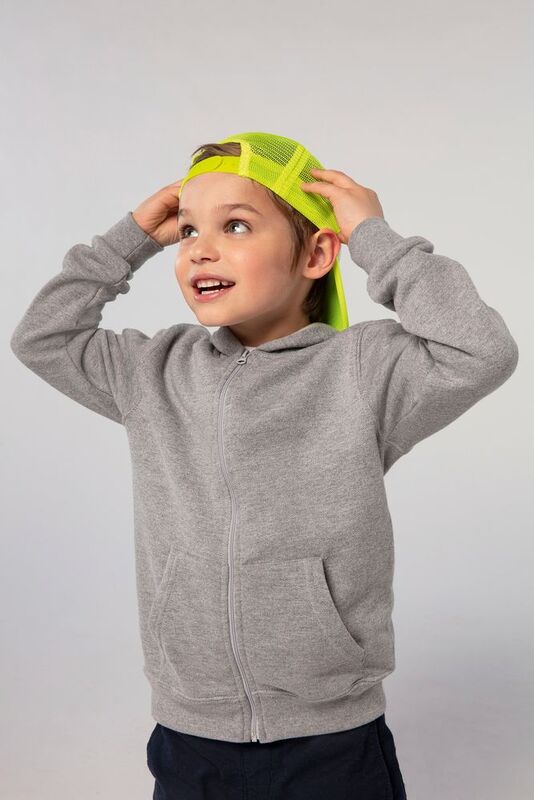 Толстовка детская Stone Kids, серый меланж арт.02092360