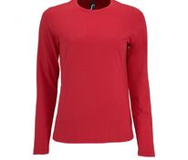 Футболка с длинным рукавом Imperial LSL Women, красная арт.02075145