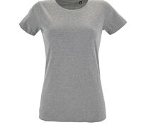 Футболка женская Regent Fit Women, серый меланж арт.02758350