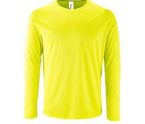Футболка с длинным рукавом Sporty LSL Men желтый неон арт.02071306