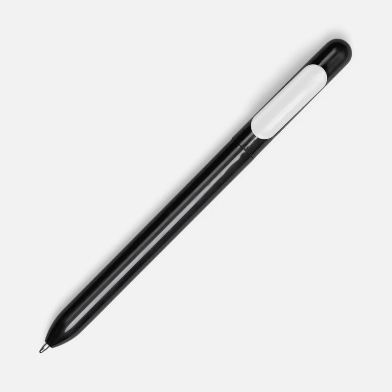 Ручка шариковая Swiper, черная с белым арт.7522.63