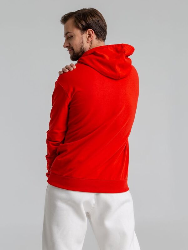 Толстовка с капюшоном Unit Kirenga, красная арт.6894.50