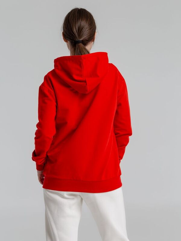 Толстовка с капюшоном Unit Kirenga, красная арт.6894.50