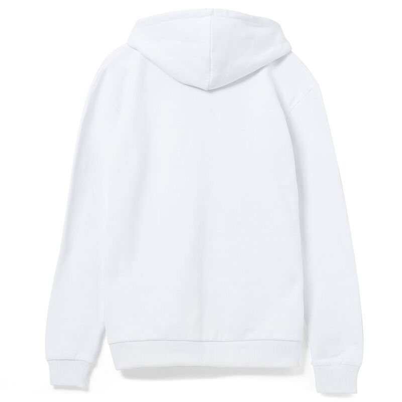 Толстовка на молнии с капюшоном Unit Siverga, белая арт.6895.60