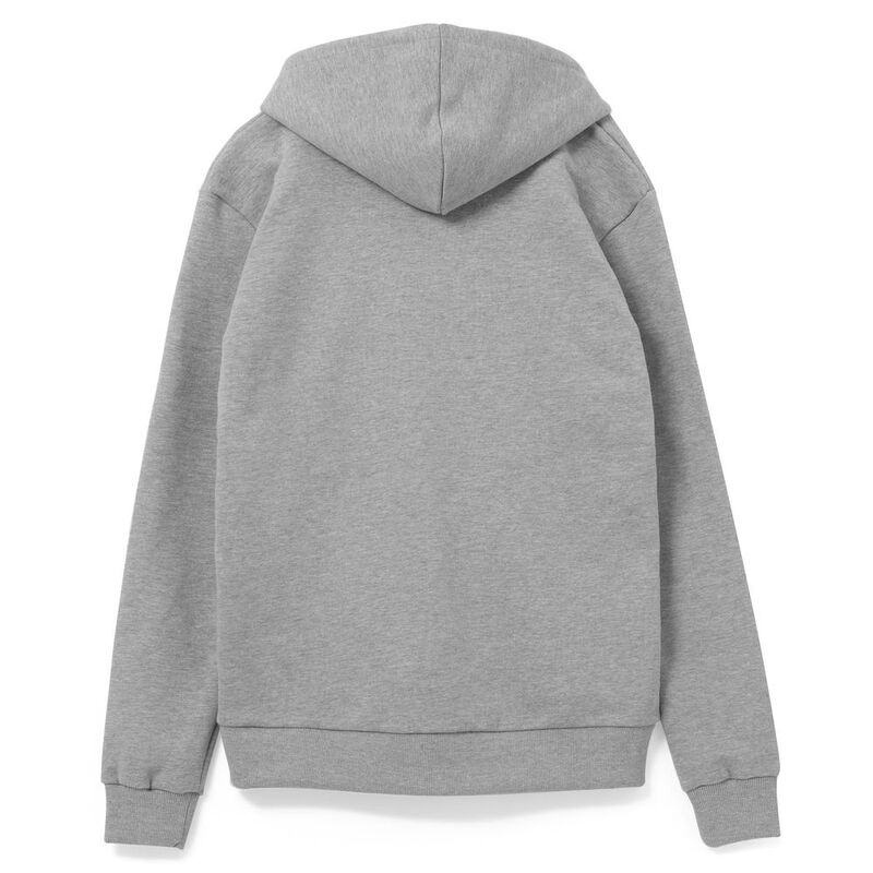 Толстовка на молнии с капюшоном Unit Siverga, серый меланж арт.6895.11