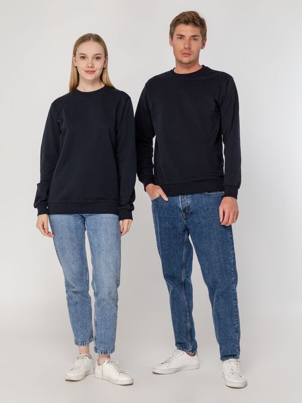 Толстовка Unit Toima, темно-синяя арт.6896.40