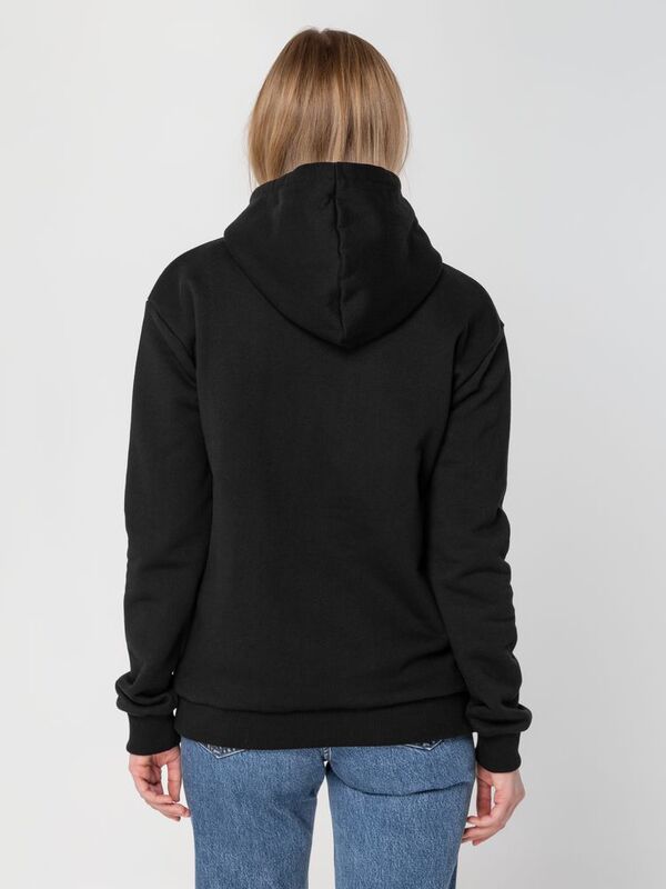 Толстовка с капюшоном Unit Kirenga Heavy, черная арт.6926.30