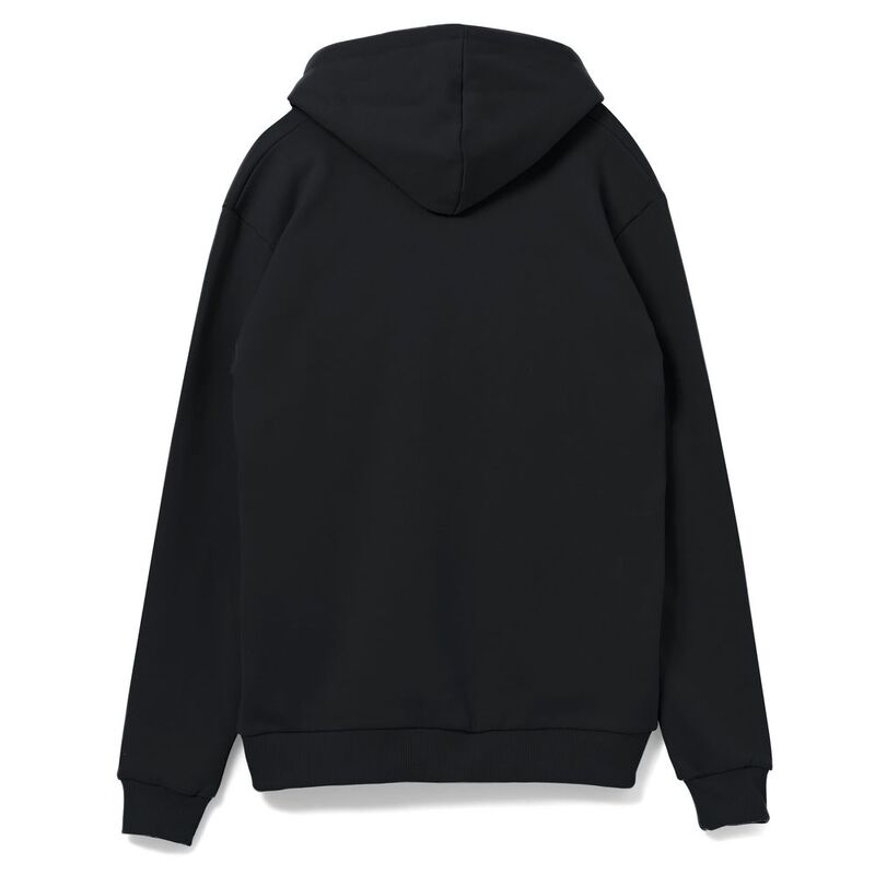 Толстовка на молнии с капюшоном Unit Siverga Heavy, черная арт.6927.30