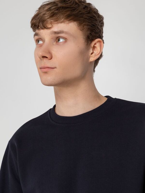 Толстовка Unit Toima Heavy, темно-синяя арт.6928.40