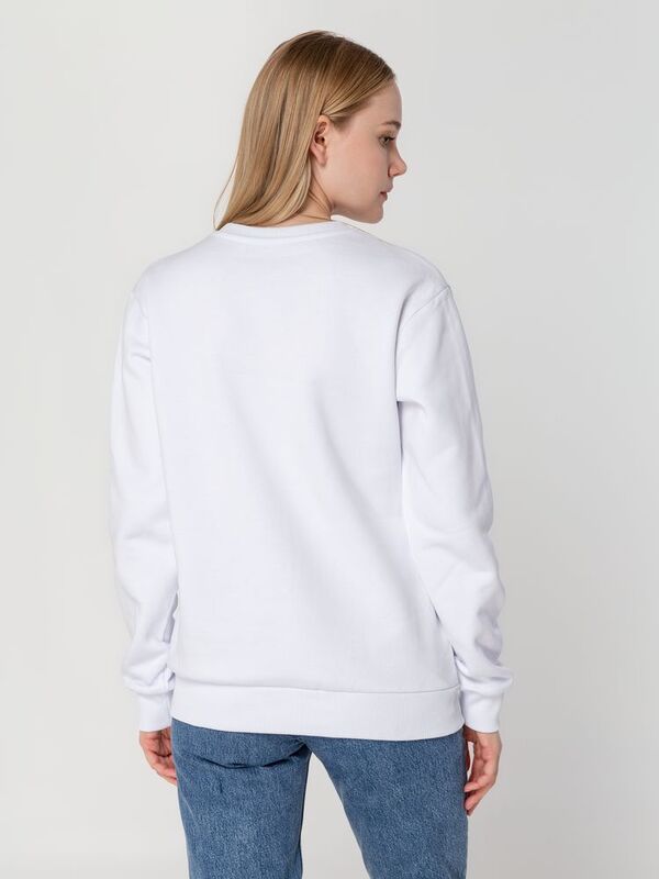 Толстовка Unit Toima Heavy, белая арт.6928.60