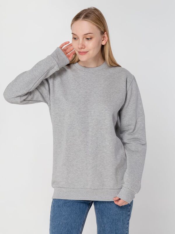 Толстовка Unit Toima Heavy, серый меланж арт.6928.11