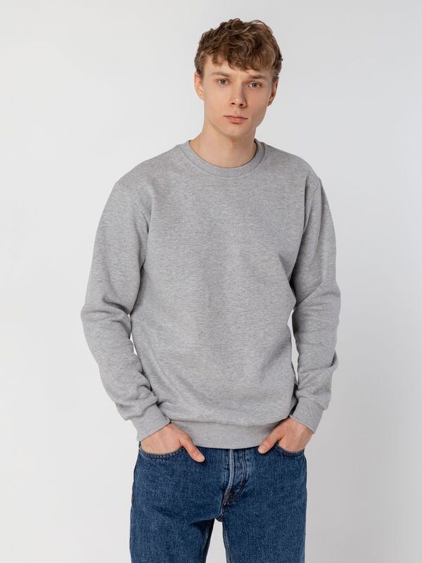 Толстовка Unit Toima Heavy, серый меланж арт.6928.11